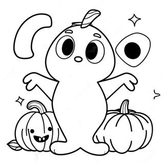 Bobbie Goods Halloween Coloring Page 29434-23266