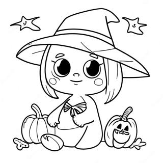 Bobbie Goods Halloween Coloring Page 29434-23267