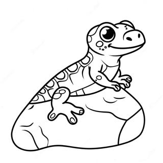 Gecko Coloring Pages