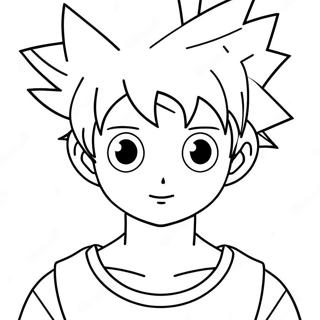 Killua Pagini De Colorat