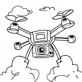 Drone Coloring Pages