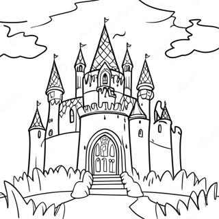 Gothic Creepy Coloring Pages