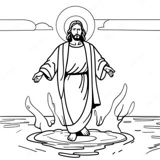 Jesus Miracles Coloring Pages