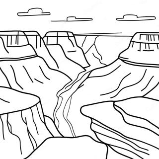 Grand Canyon Coloring Pages