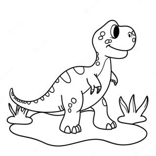 Water Dinosaur Coloring Page 29594-23382