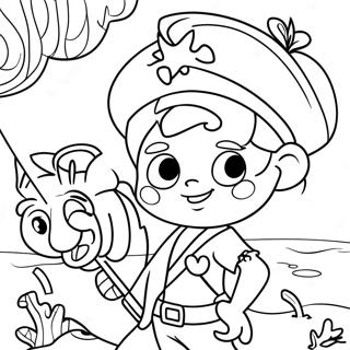 Jake And The Neverland Pirates Coloring Pages