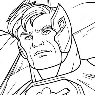 Super Hero Coloring Pages