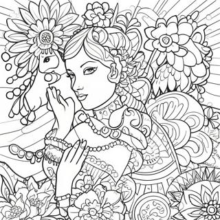 Posca Markers Coloring Pages