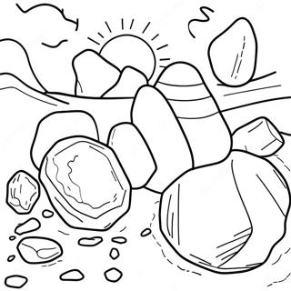 Rocks And Minerals Coloring Page 29704-23465