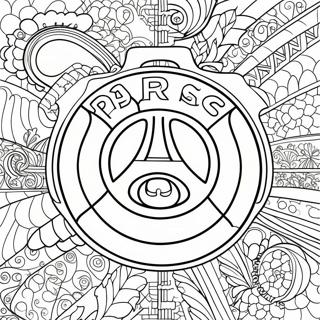 Psg Logo Coloring Page 29724-23497