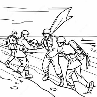 D Day Coloring Pages