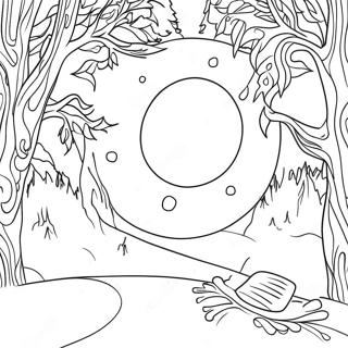 Winter Solstice Coloring Pages