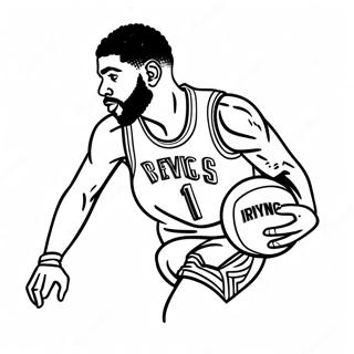 Kyrie Irving Coloring Pages