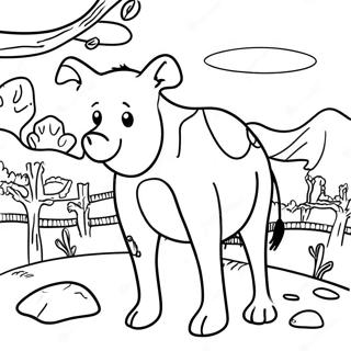 Colorful Back To The Outback Animals Coloring Page 29795-23547