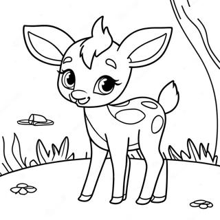 Bambi Coloring Pages