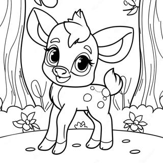 Page À Colorier De Bambi 2980-2358