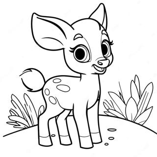 Page À Colorier De Bambi 2980-2359