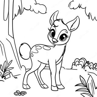 Page À Colorier De Bambi 2980-2360