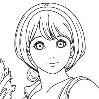 Manga Coloring Page 29814-23549