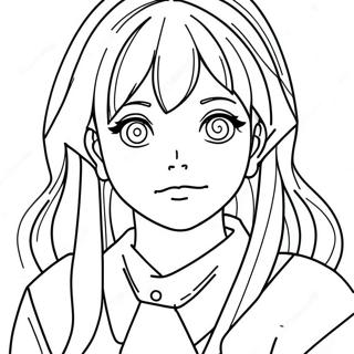 Manga Coloring Page 29814-23551