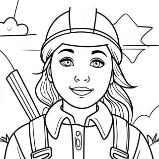 Adventurous Like Nastya Coloring Page 29835-23578