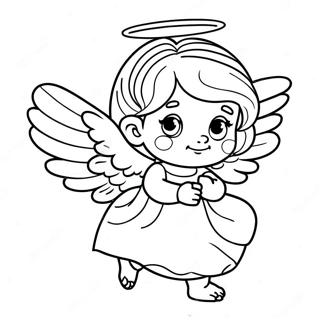 Little Angel Coloring Pages