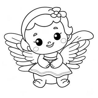 Little Angel Coloring Page 29854-23595