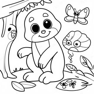 Rainforest Coloring Pages