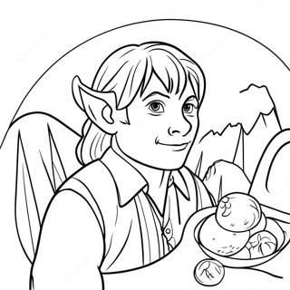 Hobbit Coloring Pages