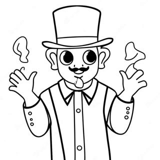 Magician Coloring Page 29894-23635