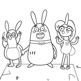 Bob's Burgers Coloring Pages