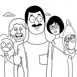 Bob's Burgers Kleurplaat 2990-2380