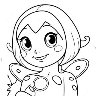 Miraculous Ladybug Superhero Coloring Page 29934-23656