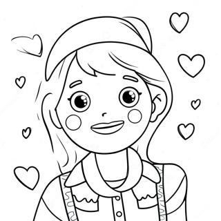 Picsart Preppy Coloring Page 29974-23701