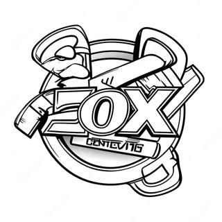 Pagina Da Colorare Del Logo Della 20th Century Fox 30004-23725