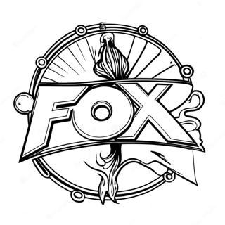 20th Century Fox Logo Coloring Page 30004-23728