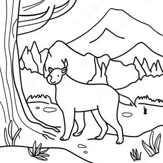 Wilderness Coloring Pages