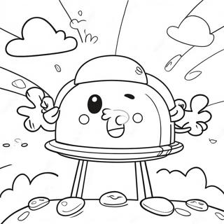 Cloudy With A Chance Of Meatballs Coloring Page 30084-23780