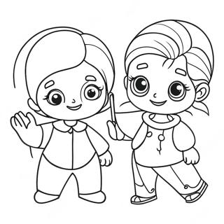 Tle Characters Coloring Pages