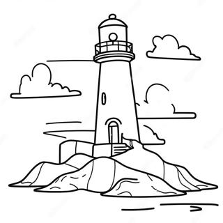 Lighthouse Coloring Pages