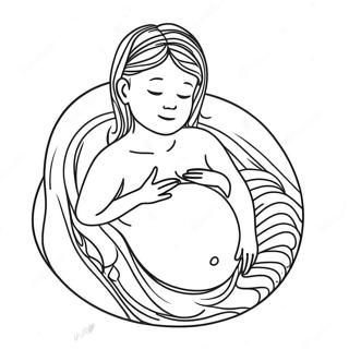 Pregnancy Coloring Page 30134-23818