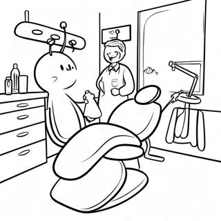 Dentist Coloring Pages