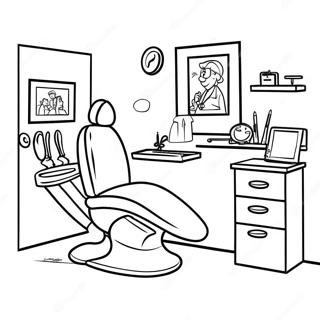 Dentist Office Coloring Page 30154-23830