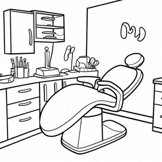 Dentist Office Coloring Page 30154-23831