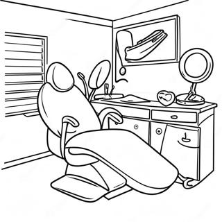 Dentist Office Coloring Page 30154-23832