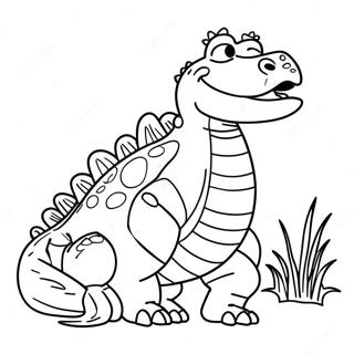 Montgomery Gator Coloring Page 30174-23846