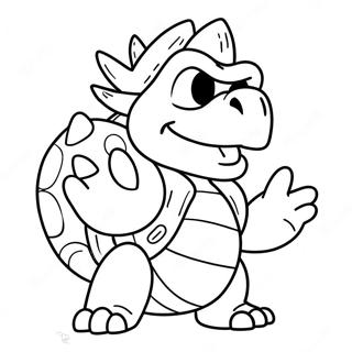 Lemmy Koopa Coloring Page 30184-23852