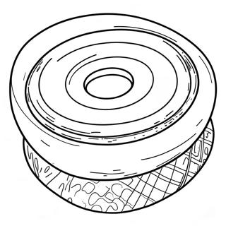 Hockeypuck I Bevægelse, Farvelægningsside 301-242