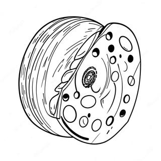 Hockeypuck I Bevægelse, Farvelægningsside 301-243