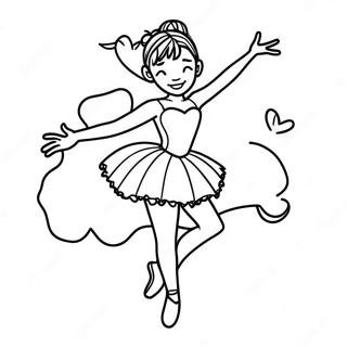 I Love Dance Coloring Page 30284-23940